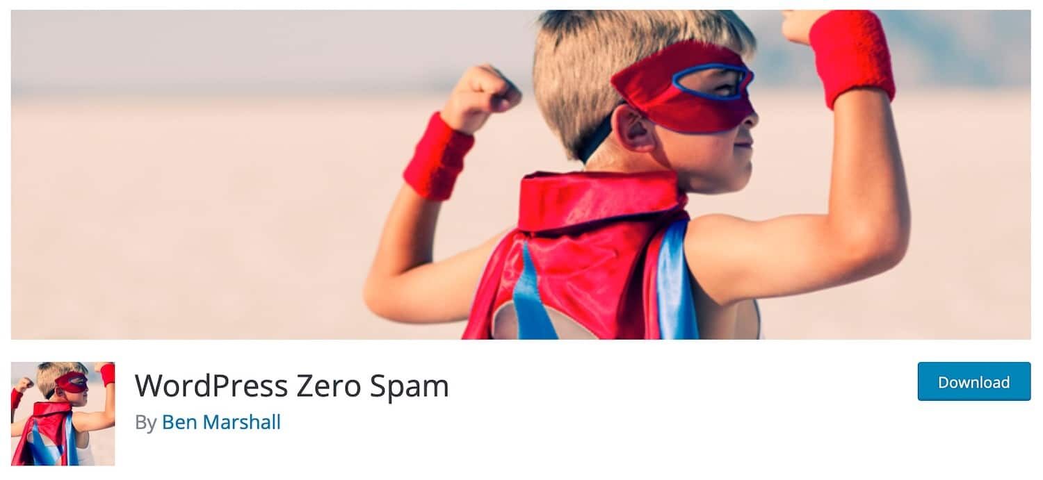 WordPress-Zero-Spam-plugin