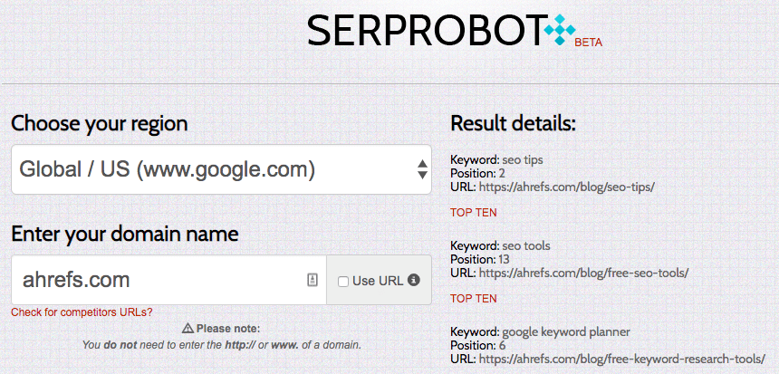 SERProbot