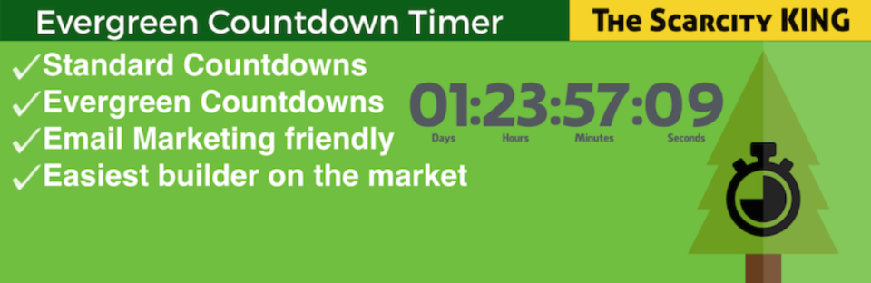 Evergreen Countdown Timer插件