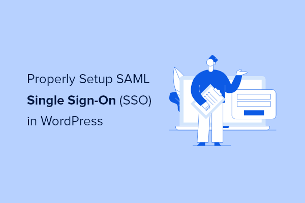 如何在WordPress设置SAML单点登录 (SSO)特色图