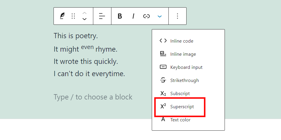 古腾堡编辑器教程：如何使用WordPress诗篇区块-20