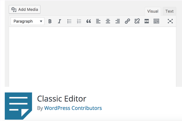 WordPress-Classic-Editor