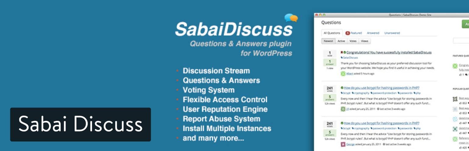 Sabai Discuss插件
