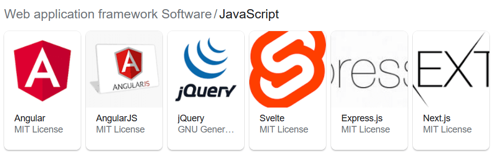 一些JavaScript框架