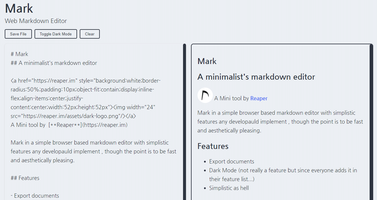 Markdown编辑器-Mark 