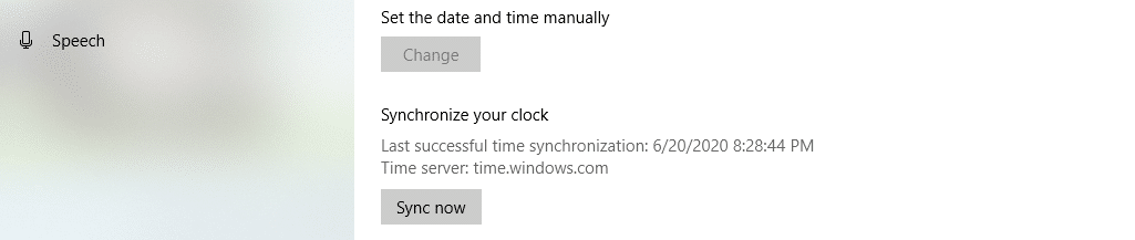 同步您的计算机时钟