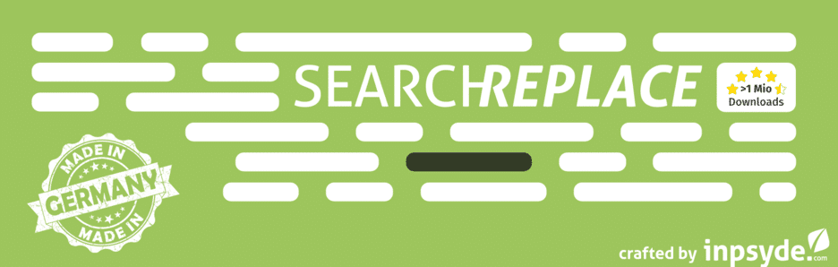Search and Replace插件
