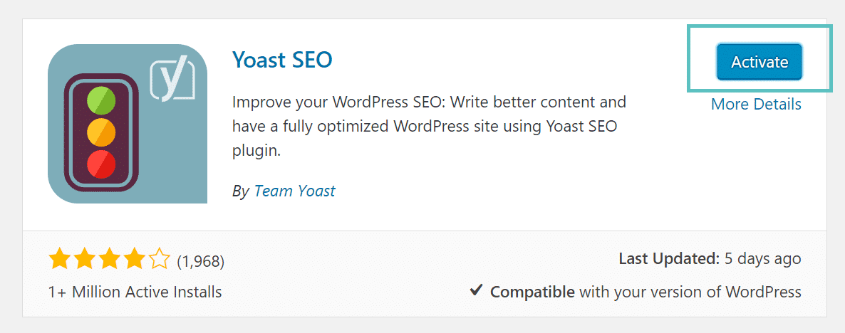 启用WordPress插件