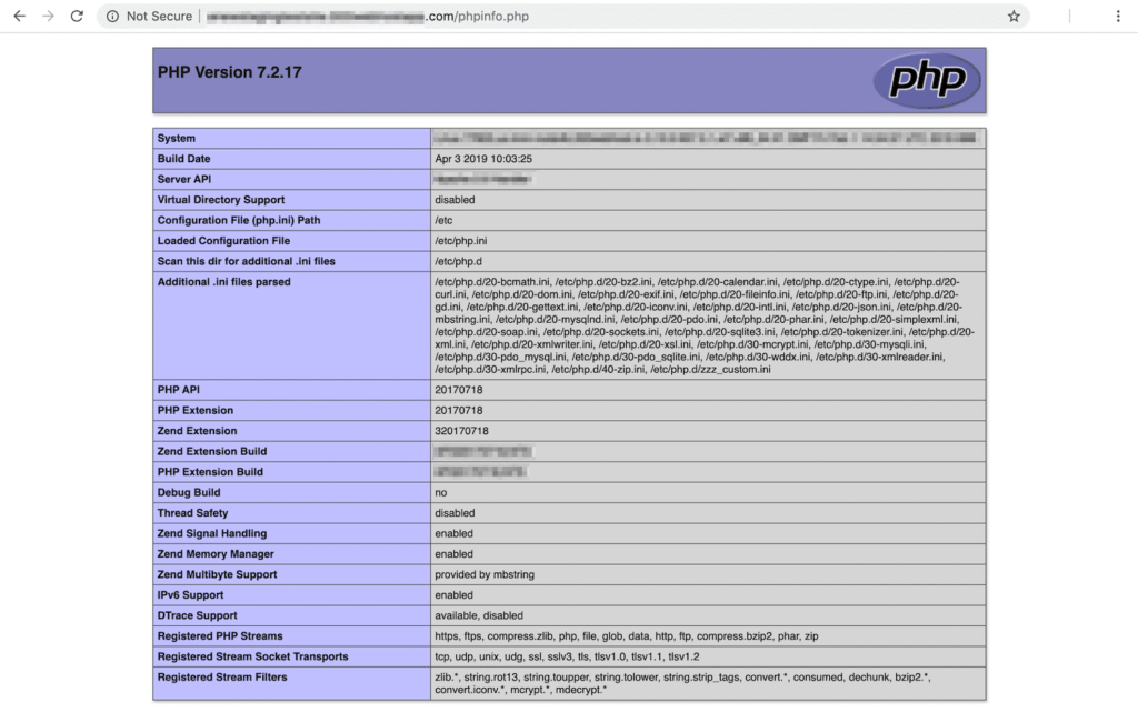 添加phpinfo.php文件