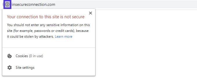 Chrome中不安全的HTTP连接