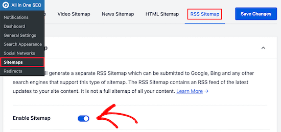 RSS Sitemap