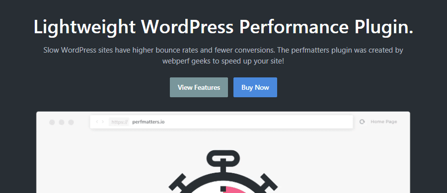 WordPress插件-perfmatters 