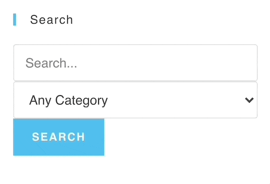 SearchWP按分类目录搜索支持
