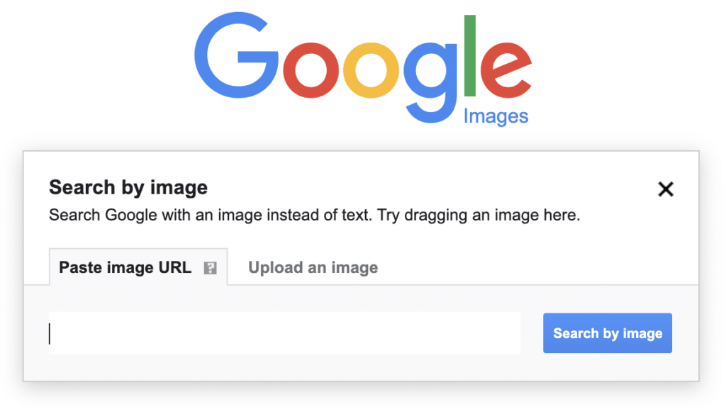 Google图片“按图片搜索”选项