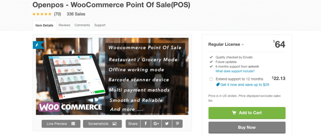 OpenPOS – WooCommerce Point Of Sale