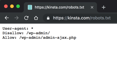 Robots.txt文件示例