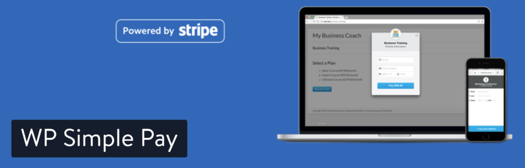WordPress插件-WP Simple Pay Lite for Stripe