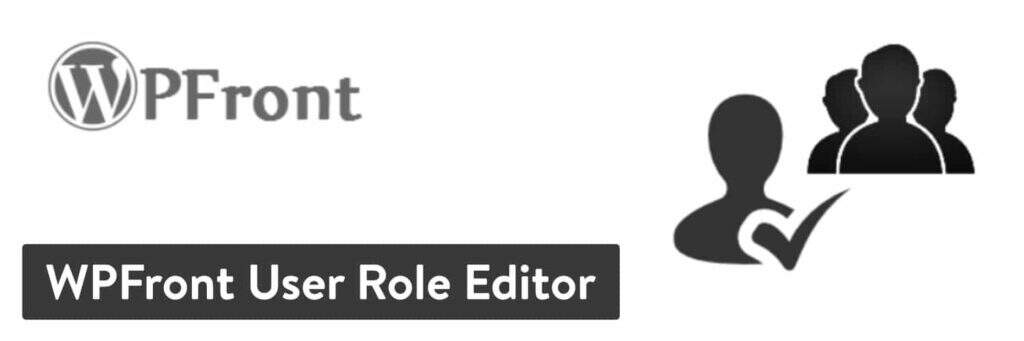 “WPFront User Role Editor”插件