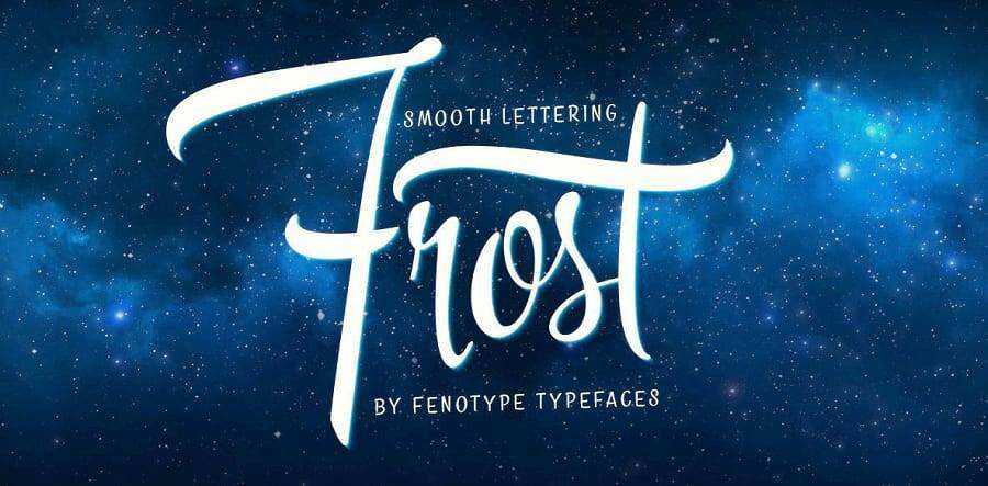 Frost字体