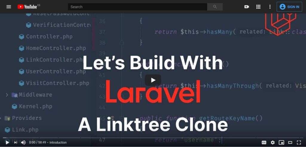 Let's Build with Laravel: Linktree Clone