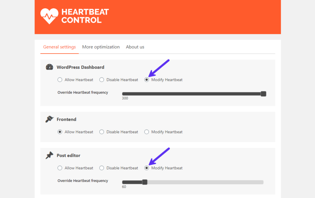 修改或禁用WordPress Heartbeat API