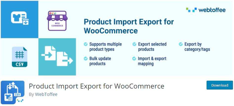 Product Import Export
