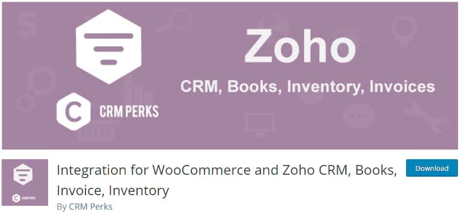 Integration for WooCommerce and Zoho CRM