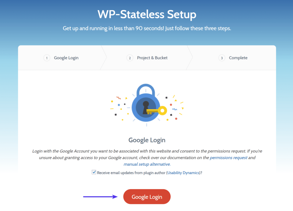 WP-Stateless谷歌登录