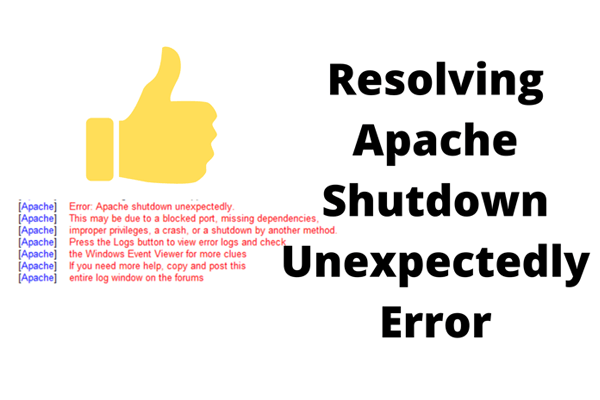 如何修复XAMPP环境“Apache意外关闭”错误特色图