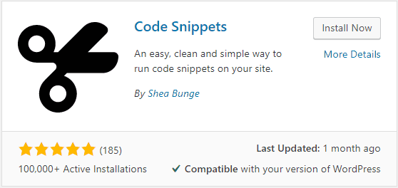 Code Snippets