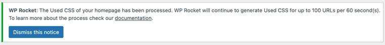 WP Rocket处理或使用的CSS