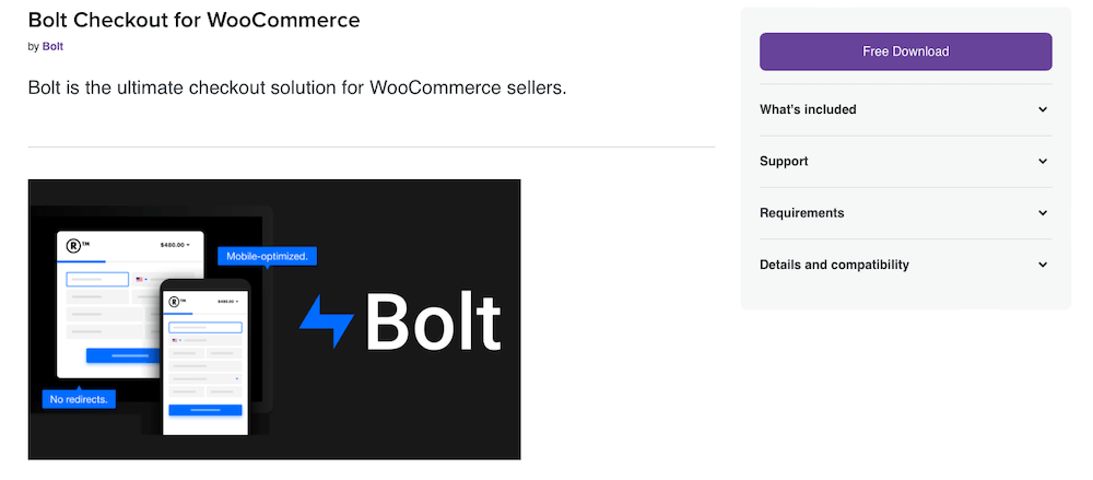 Bolt Checkout for WooCommerce