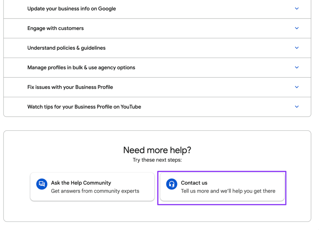 google-small-business-contact-support