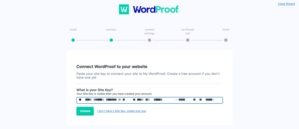 WordProof验证网站