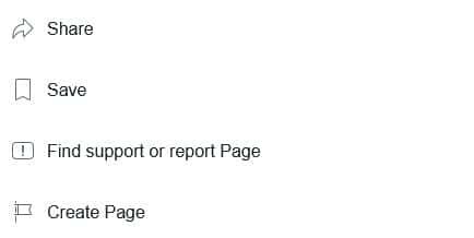 点击“Find support or report Page”