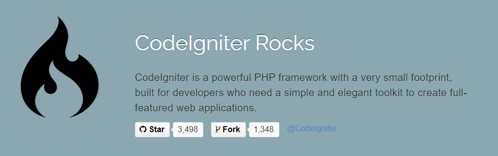 CodeIgniter PHP框架