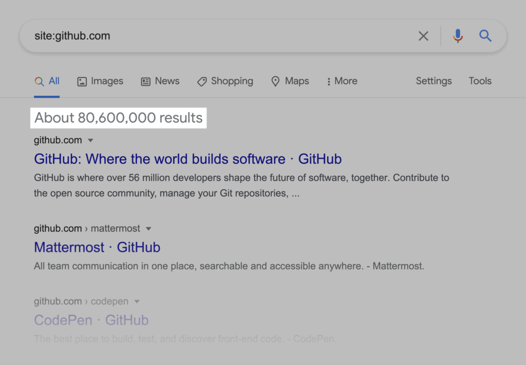 github-80-million-pages-indexed-in-google