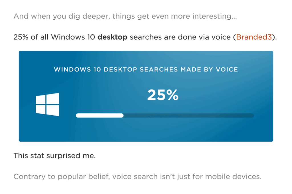 windows10桌面搜索帖子中使用的可视化内容