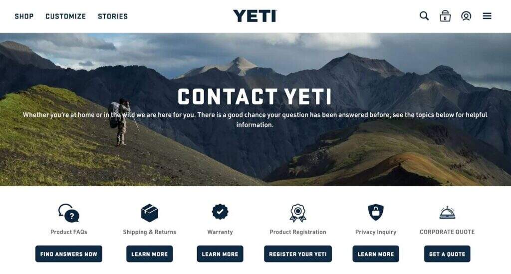 Yeti-Contact-Page