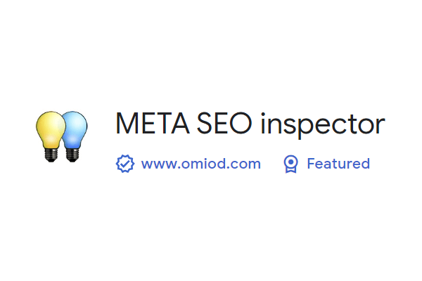 META SEO inspector（Chrome扩展）特色图