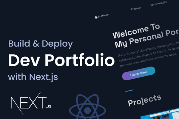 如何使用Next.js构建和部署开发者作品集网站特色图