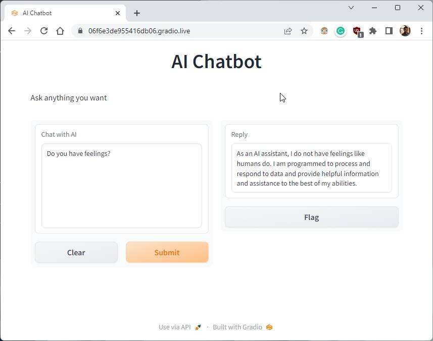 ChatGPT驱动AI聊天机器人界面-03