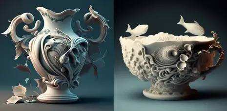 Porcelain（瓷器）骷髅头