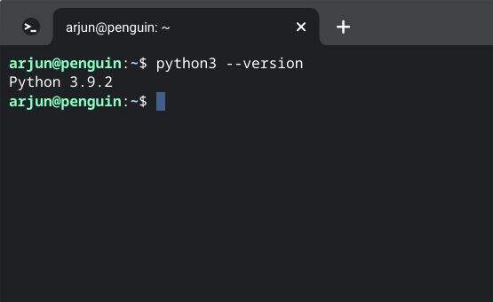 检查Python版本