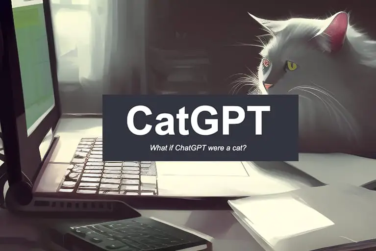 CatGPT：恶搞版ChatGPT-当喵星人统领AI领域插图
