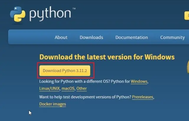下载最新版本的Python