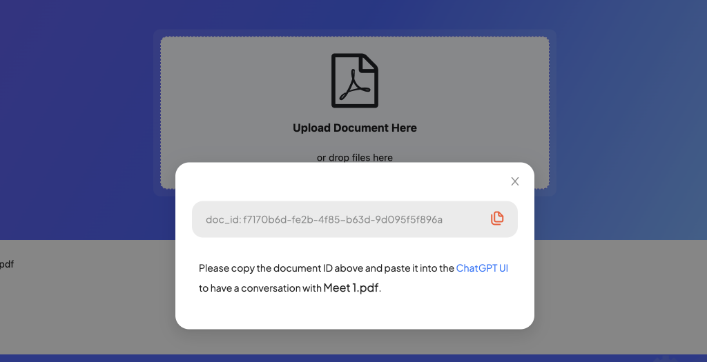 复制PDF文档ID