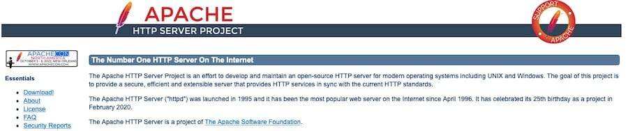 Apache Web服务器网站