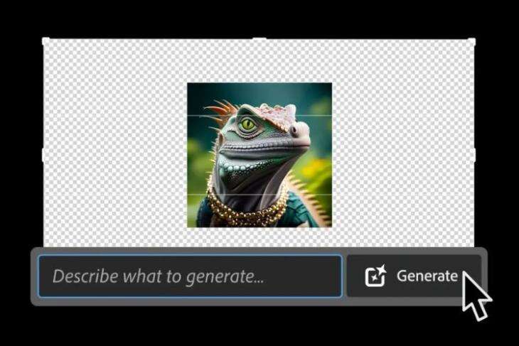 Adobe Photoshop基于人工智能的 &quot;生成扩展&quot; 功能