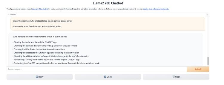 Meta Llama 2 人工智能模型